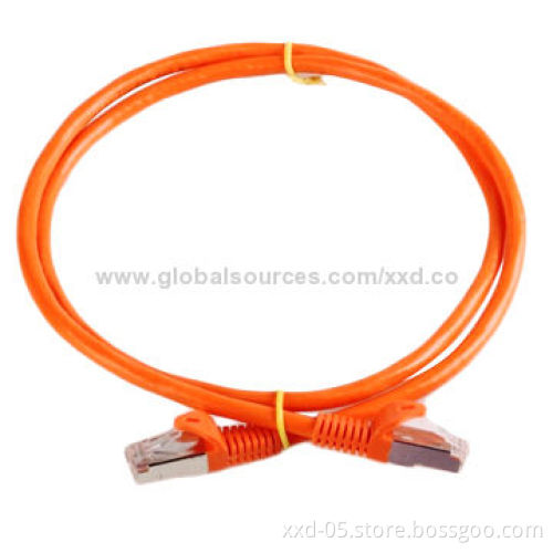 RJ45 Plug FTP Cat6 Patch Cord, 26AWG Stranded Pure Copper ConductorNew